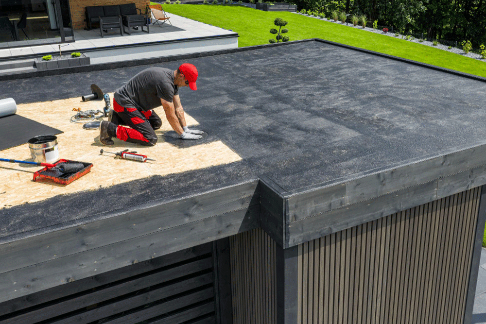 How To Repair A Flat Garage Roof